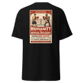"Humanity vs AI" Vintage Boxing Poster T-Shirt | Retro Tech Graphic Tee - Incognito Supply - T - SHIRT
